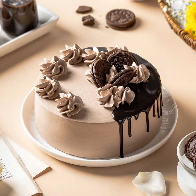 Chocolate Caramel Fudge Cake